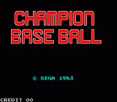 ھ (հ) - Champion Baseball (Japan)