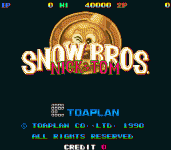 ѩɽֵ/ѩֵ (հ) - Snow Bros. - Nick & Tom (Japan)