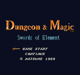 ³ħ () - Dungeon Magic - Sword of the Elements (U)