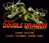 ˫ع () - Double Dragon, Return of (J)