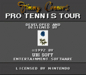 ׿ŵרҵ () - Jimmy Connors Pro Tennis Tour (J)