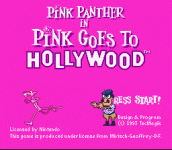 Ƥð () - PINK PANTHER GOES TO HOLLYWOOD (J)