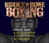 Ͽȭ () - RIDDICK BOWE BOXING (J)