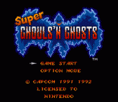 ħ () - SUPER GHOULS AND GHOSTS - CHOHMAKAIMURA (J)