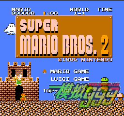 超级马里奥二代(正宗(美 super mario bros 2(u)